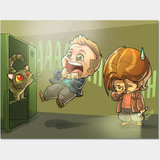 Scared Dean Posters and Art